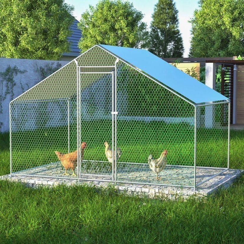 Hühnergehege 3x2m Hühnerstall Voliere