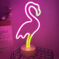 LED Neon Flamingo Licht