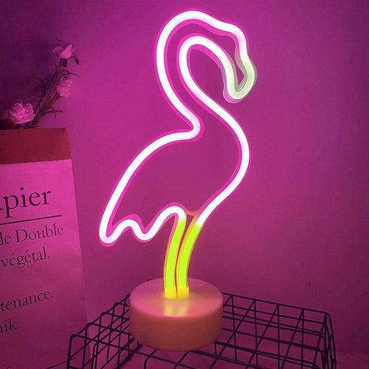 LED Neon Flamingo Licht