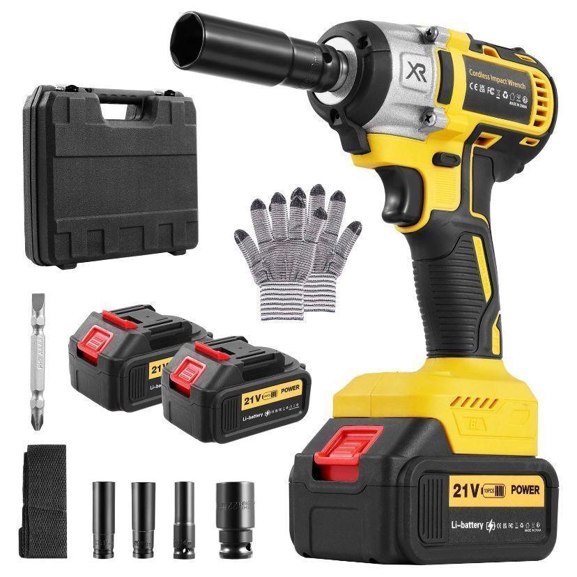 21V Akku Schlagschrauber Set