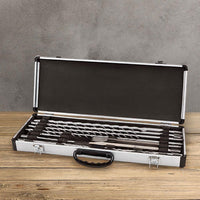 SDS-Plus Bohrer- & Meißelset 10-teilig mit Aluminiumkoffer