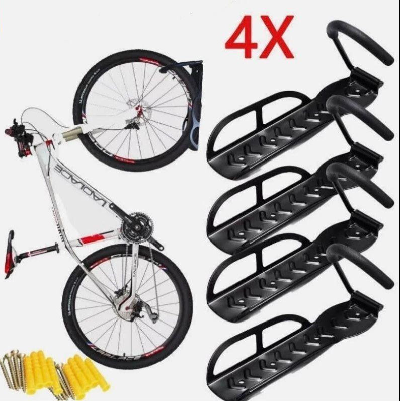 4x Fahrrad Wandhalter bis 30 kg