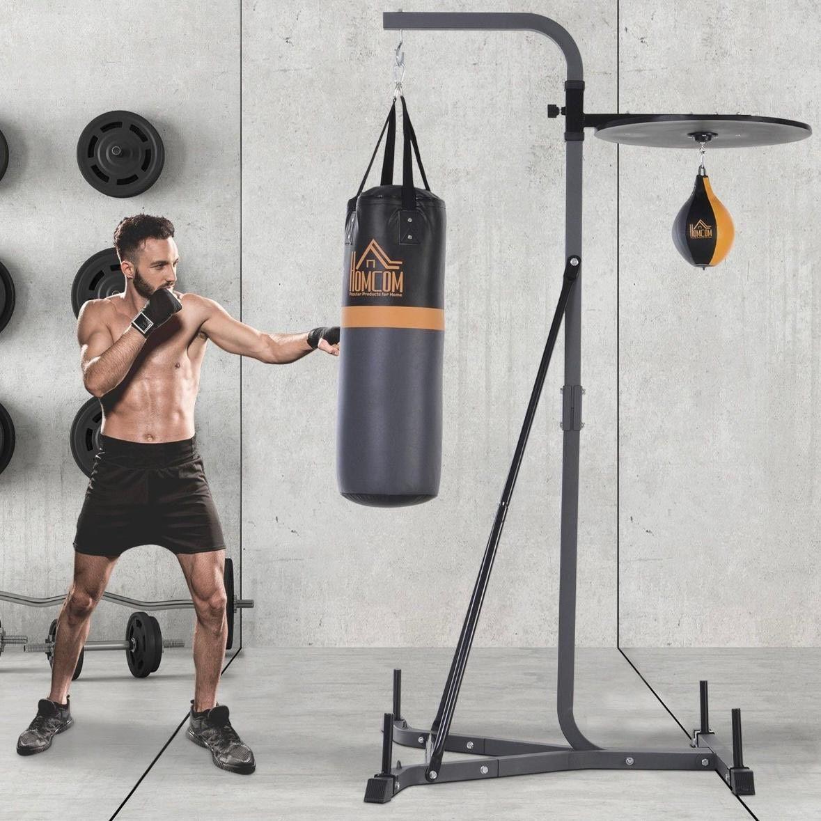 2in1 Boxständer mit Boxsack & Punchingball