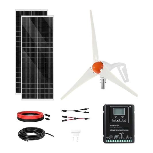 Solar Windkraft Set 12V 400W Windturbine