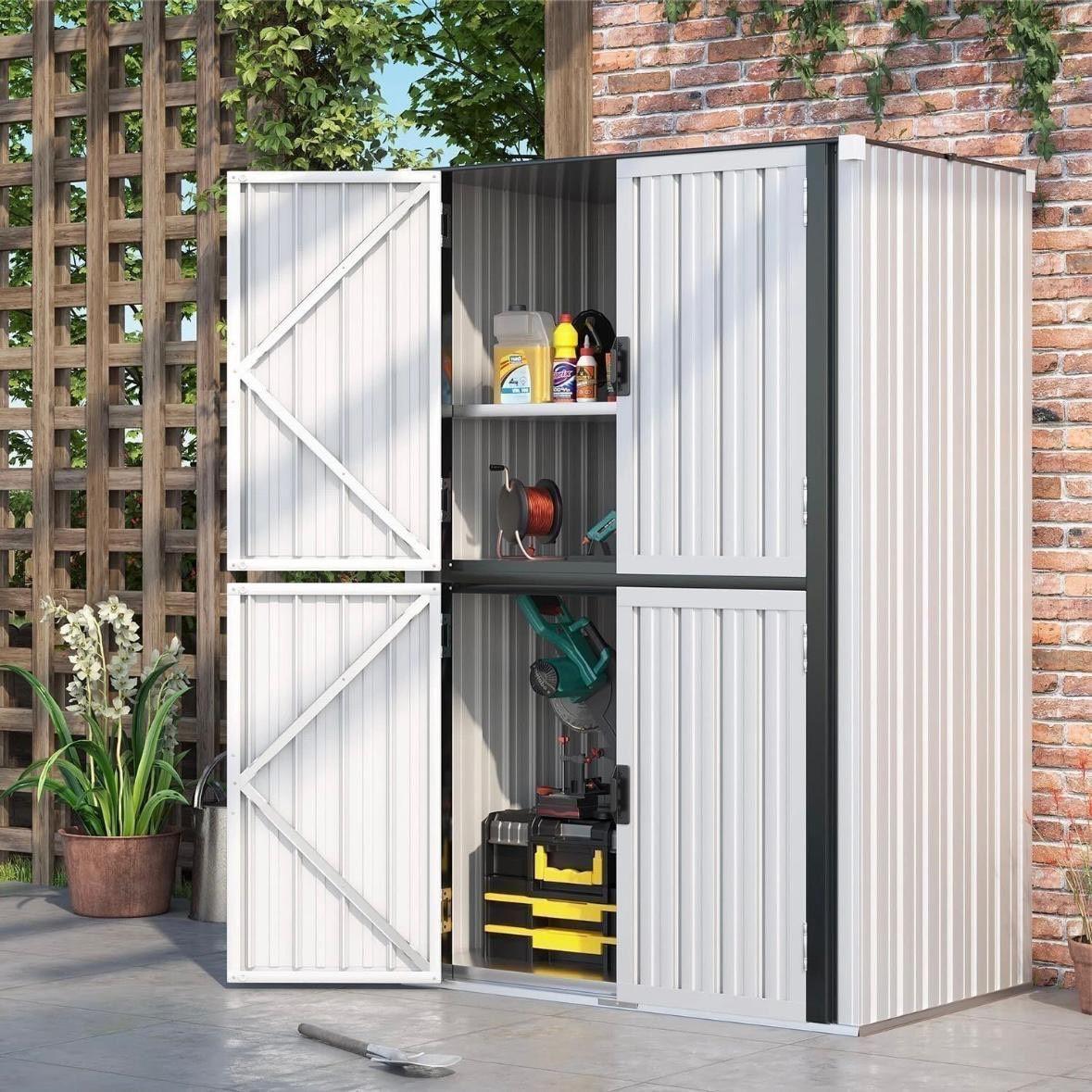 Gartenschrank Geräteschrank Metallschrank Schrank Gerätehaus