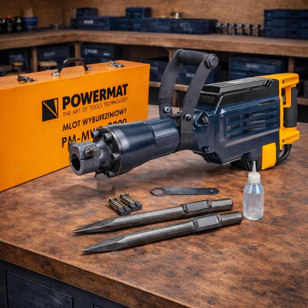 Abbruchhammer 3200W 50J Stemmhammer HEX