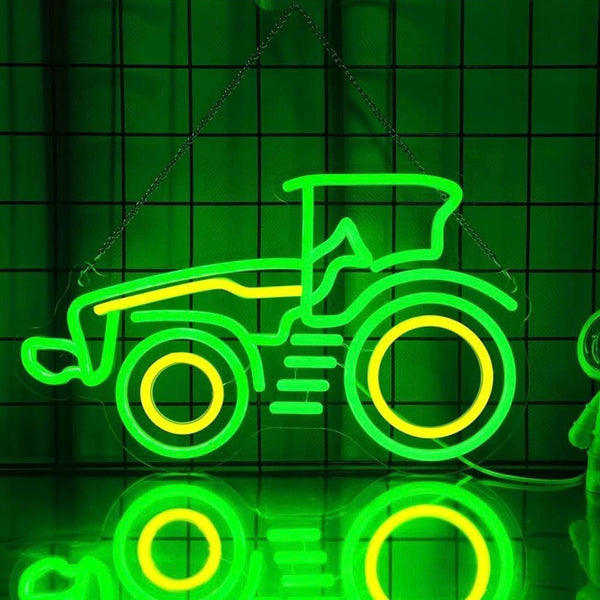 LED Neon Schild Traktor