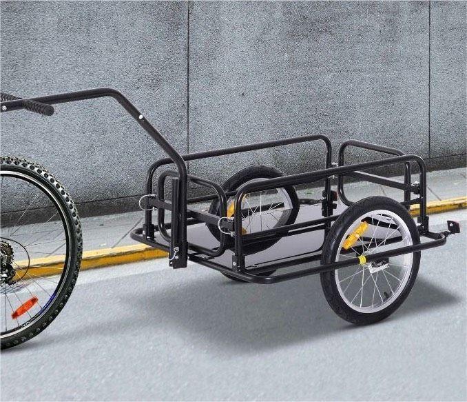 Fahrradanhänger Lastenanhänger 40kg klappbar
