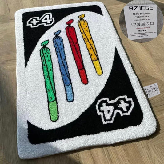 UNO Style Teppich 60×90cm Deko Teppich