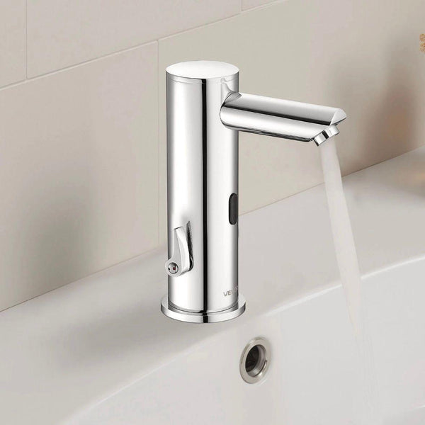 Berührungslose Waschtischarmatur mit Infrarotsensor – Automatische Wasserhahn Armatur Messing
