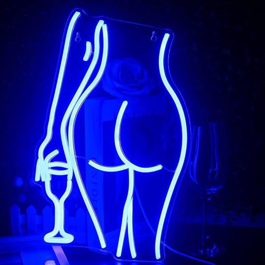 LED Neon Schild Sexy Lady