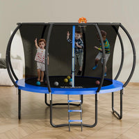 Gartentrampolin mit Sicherheitsnetz belastbar bis 150 kg