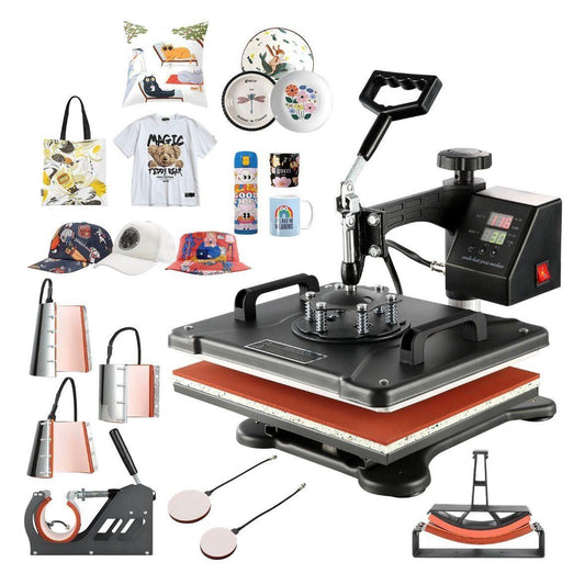 8in1 Transferpresse Textil-, Tassen- & Multifunktionspresse