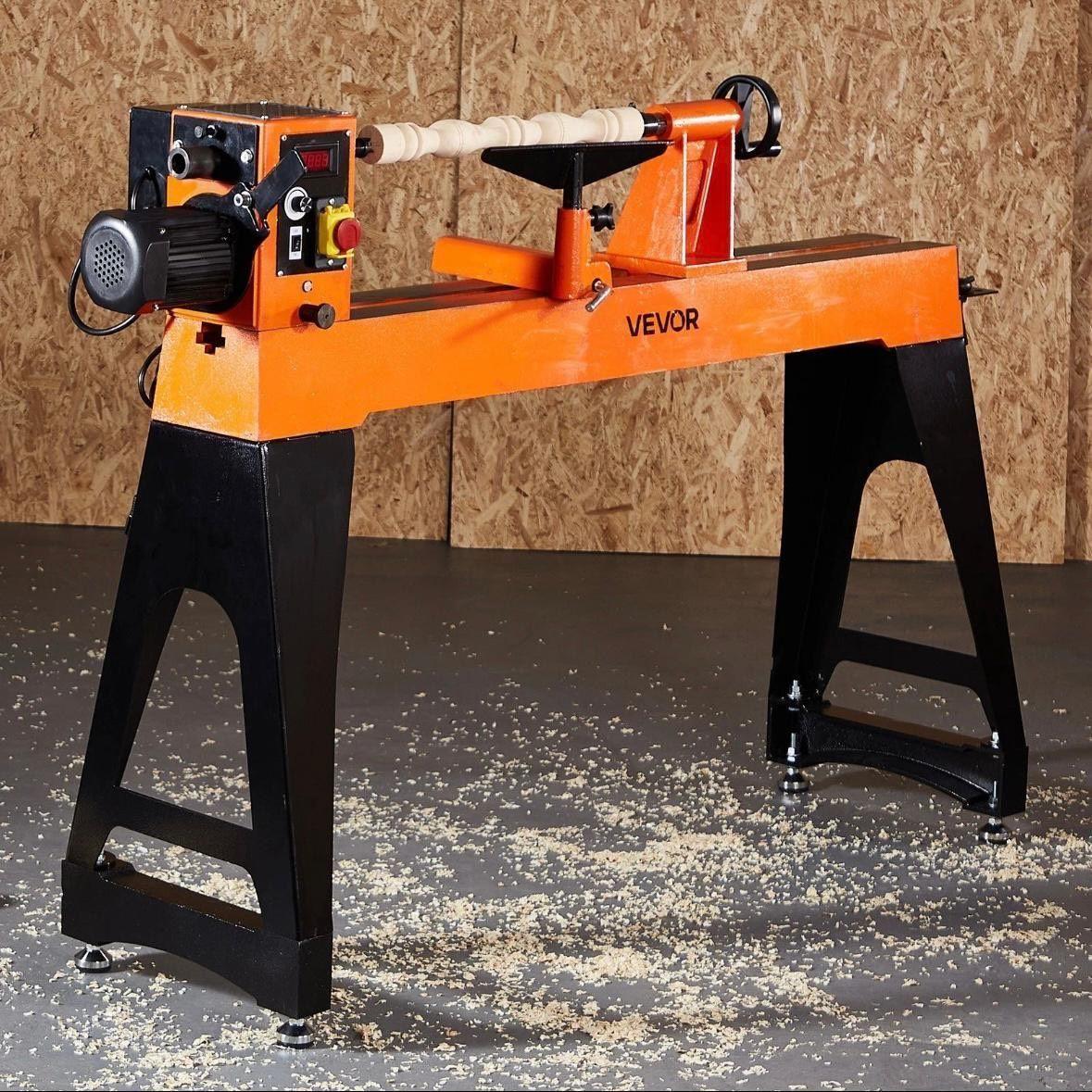 Holzdrehmaschine 1500W 3200Umin Drehmaschine Fräsen