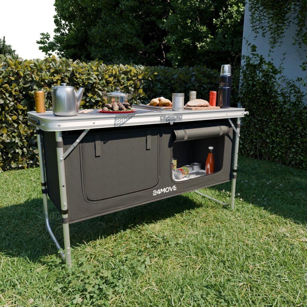 Faltbare Campingküche kompakt & praktisch