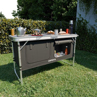 Faltbare Campingküche kompakt & praktisch