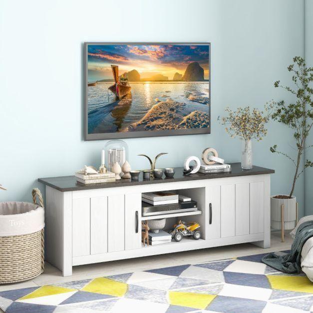 TV Schrank Kommode Kolzoptik