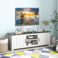 TV Schrank Kommode Kolzoptik
