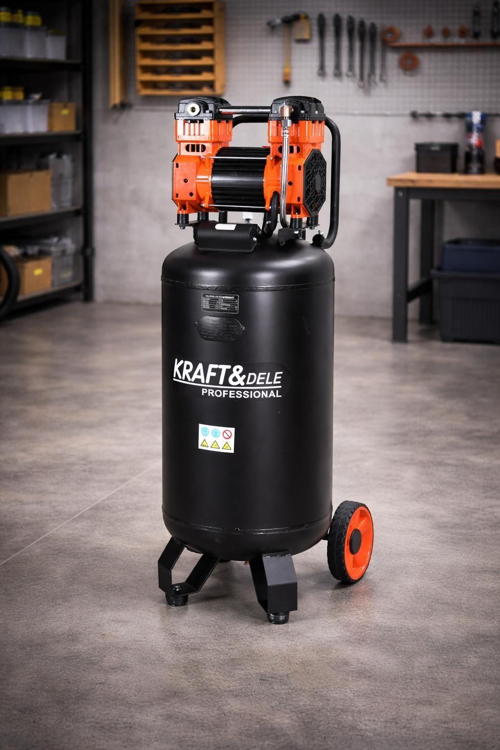 Ölfreier Vertikal-Kompressor 100L 3000W 10bar Druckluftkompressor