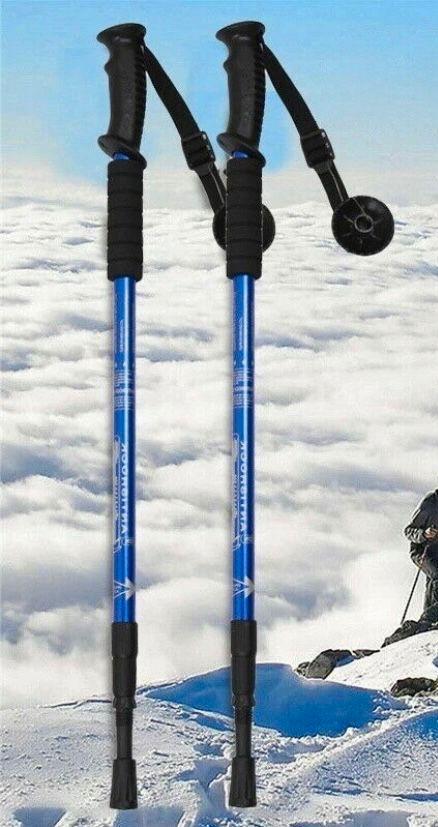 Verstellbare Nordic Walking Stöcke aus Aluminium – leicht & stoßdämpfend