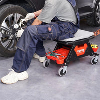 Werkstatthocker rollbar 360° drehbar