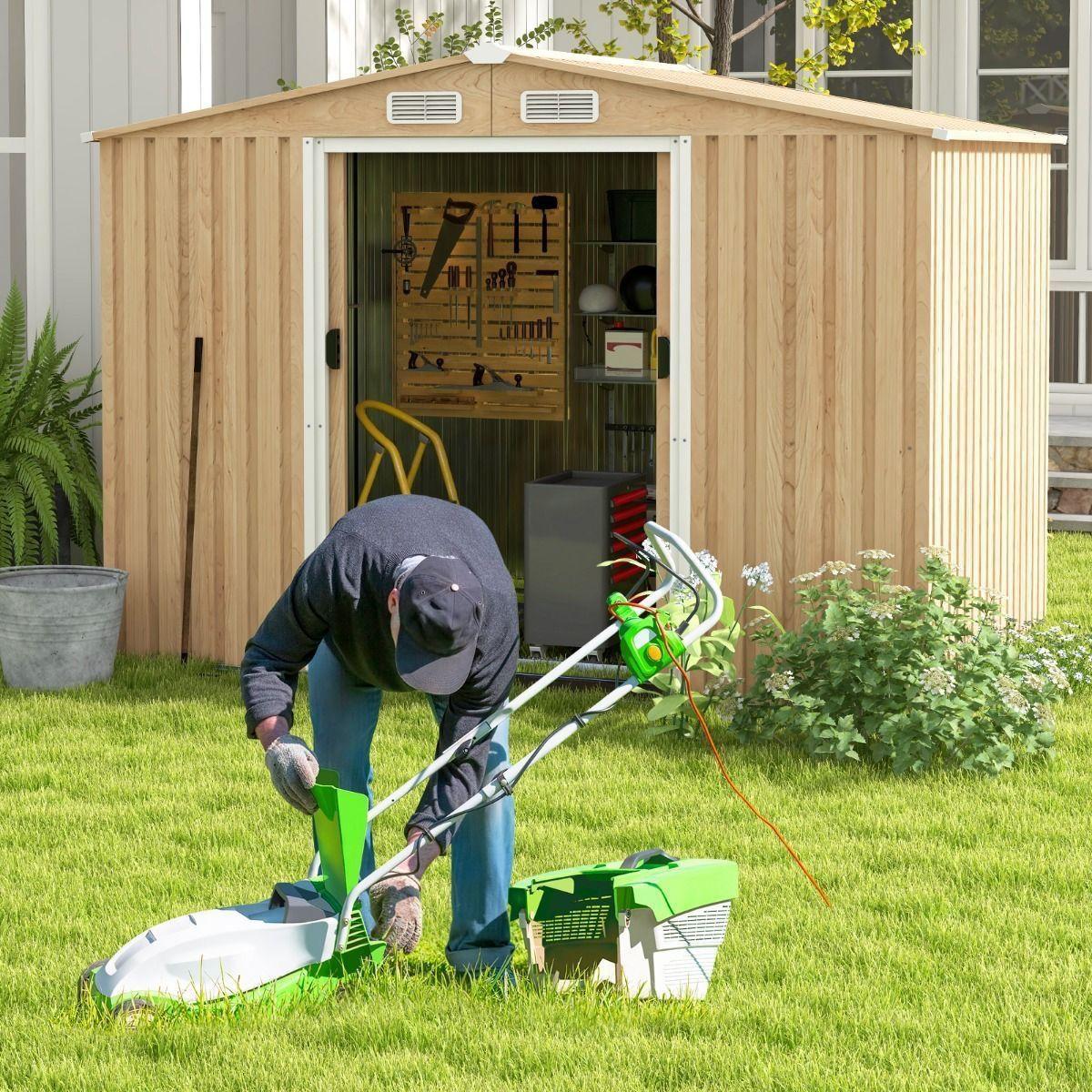 Gartenschuppen Gerätehaus 7m³ Schuppen Geräteschrank
