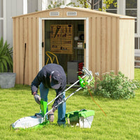 Gartenschuppen Gerätehaus 7m³ Schuppen Geräteschrank