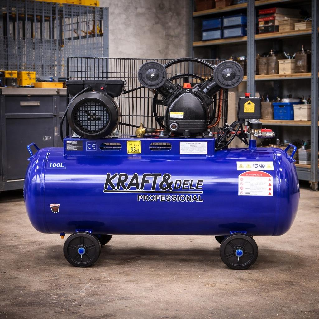 Ölkompressor 100L 480L/min 4,2PS Kompressor
