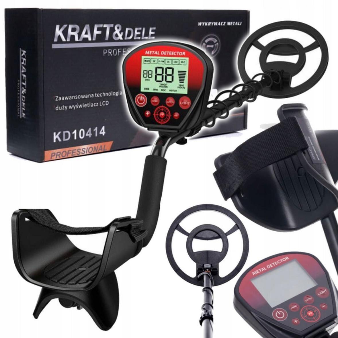 Metalldetektor mit LCD-Display wasserdicht & präzise