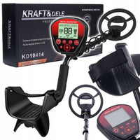 Metalldetektor mit LCD-Display wasserdicht & präzise