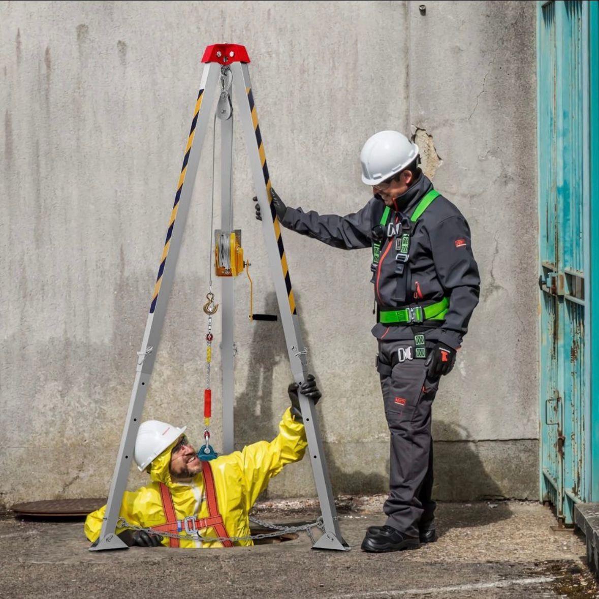 Rettungsstativ Set Absturzsicherung