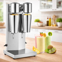 Milchshake Mixer Doppelkopf Edelstahl