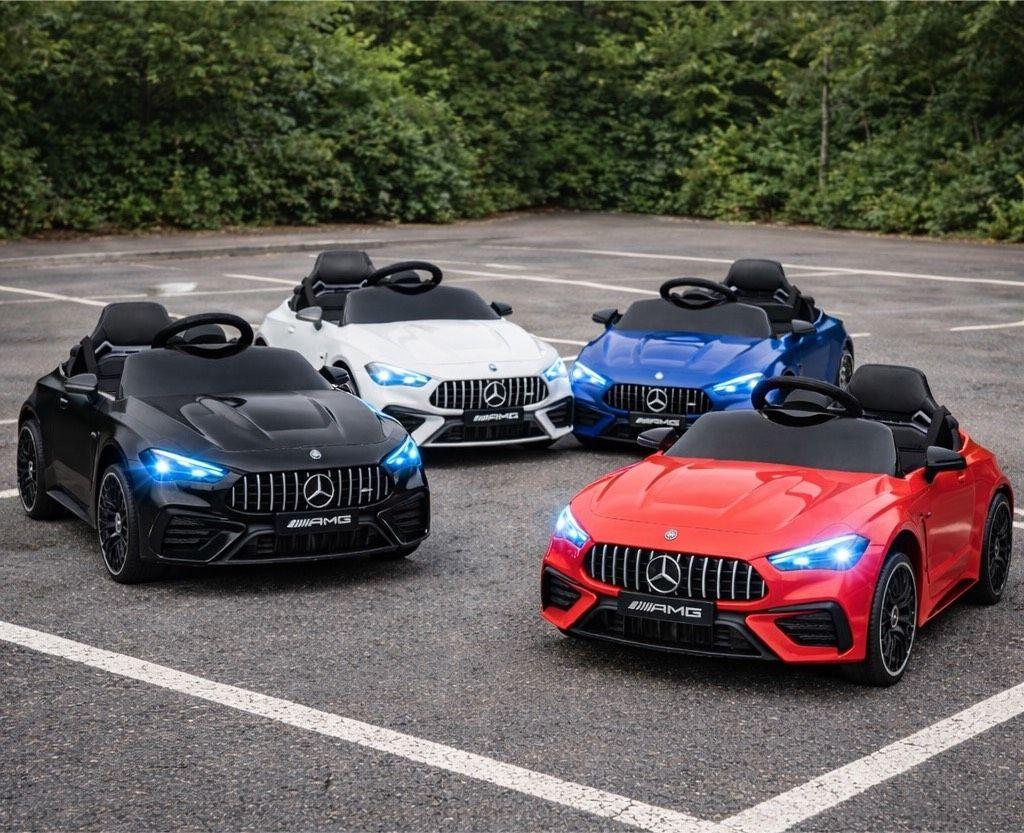 Mercedes AMG Kinder Elektroauto 2×12V mit Fernbedienung