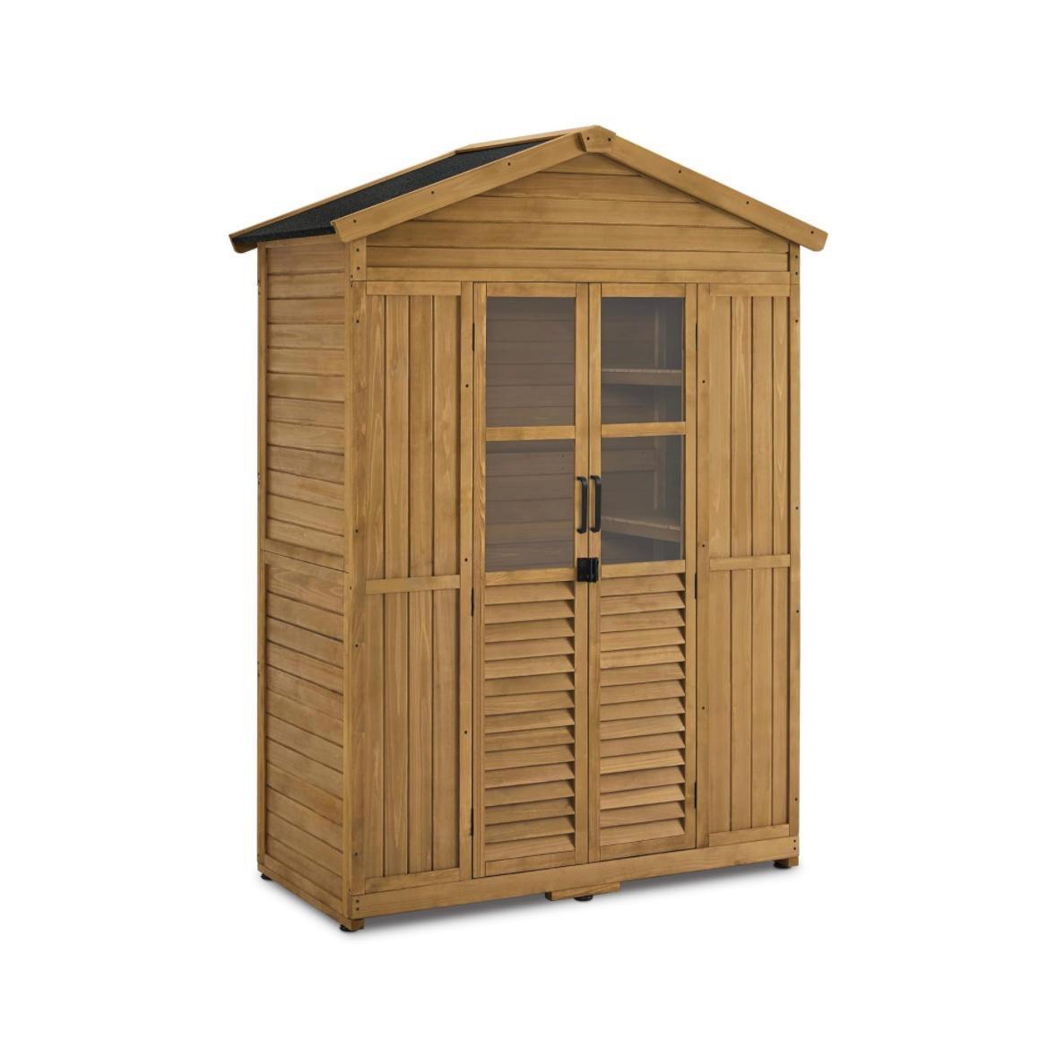 Gartengerätehaus Holz Gartenschrank Geräteschrank Schrank