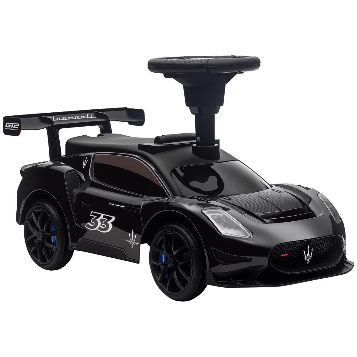 Maserati GT2 Kinder Rutschauto mit Musik & Stauraum