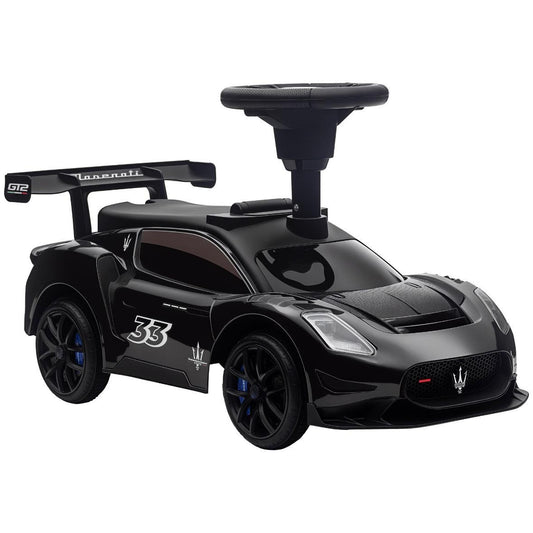 Maserati GT2 Kinder Rutschauto mit Musik & Stauraum