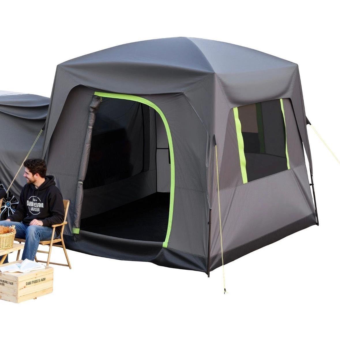 SUV Campingzelt – Heckzelt oder freistehend für 5–8 Personen