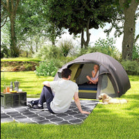 Camping Tunnelzelt für 2–4 Personen mit Wohnbereich