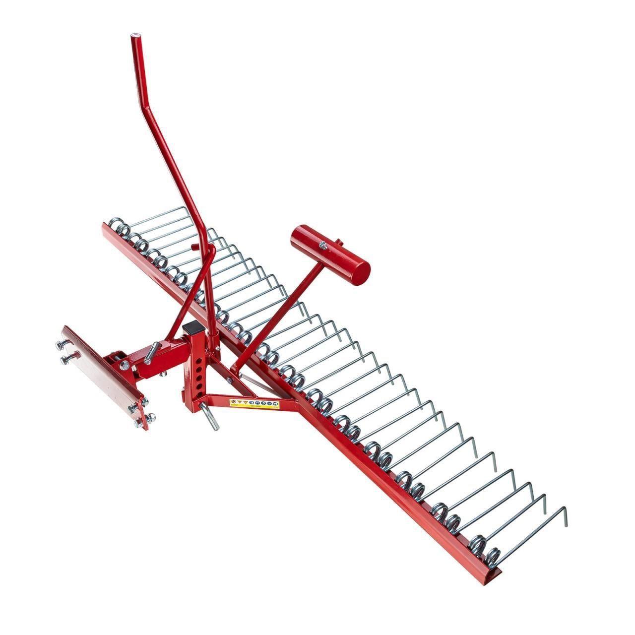 Anbau Rasenstriegel 120cm Bodenstriegel Federzinken