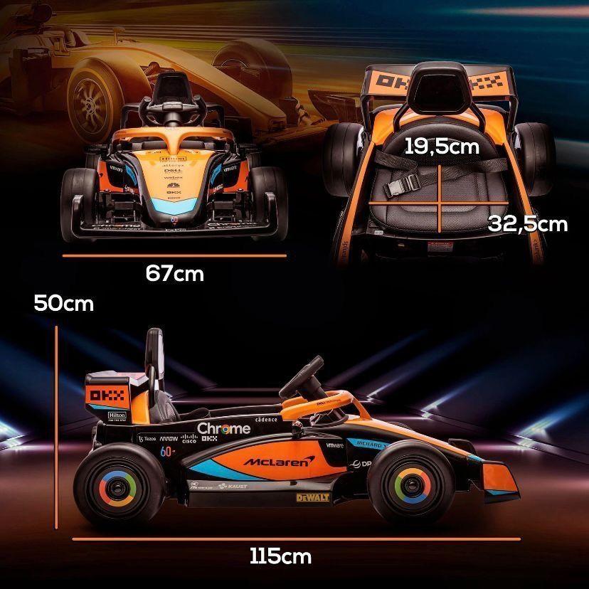 McLaren Kinder Elektroauto 12V mit Fernbedienung