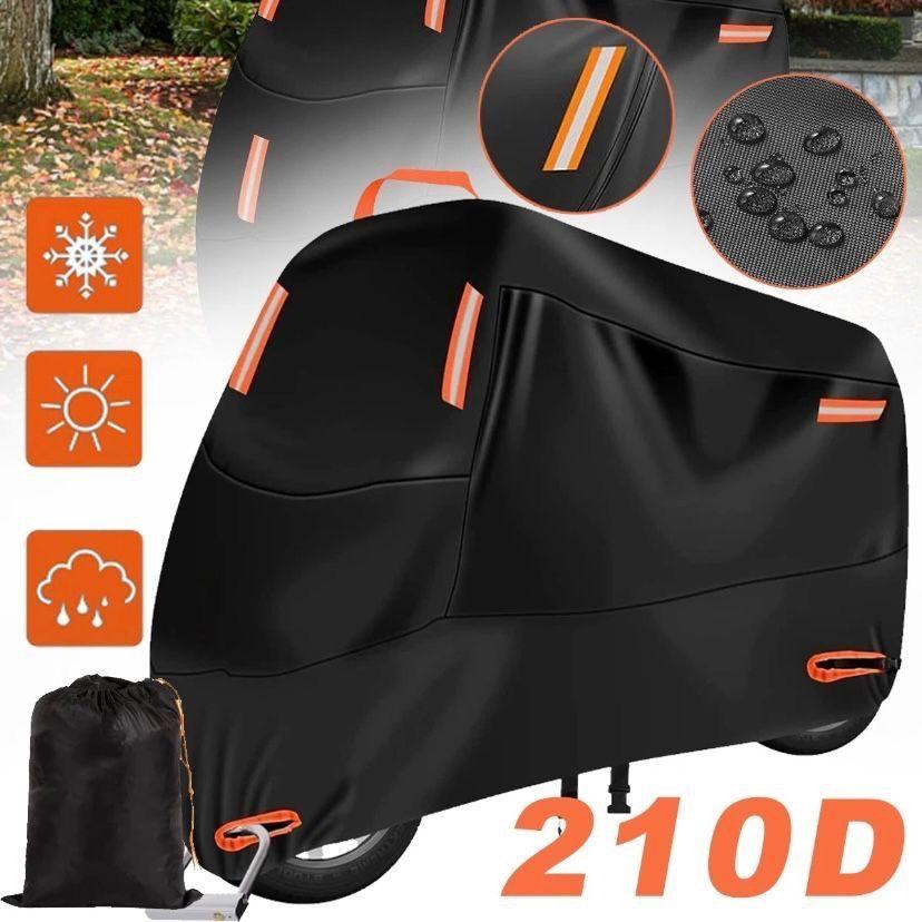 Motorradabdeckung wasserdicht 210D Schutzplane