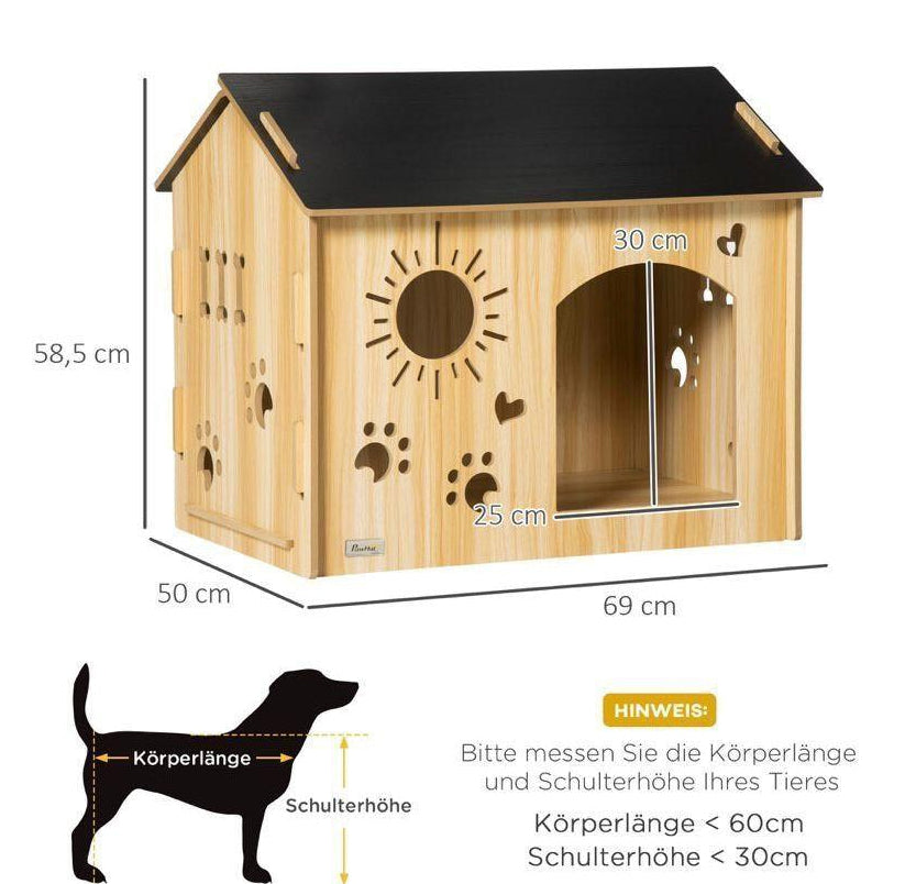 Hundehütte Indoor MDF