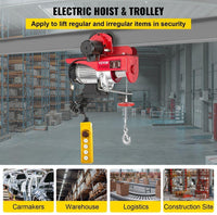 Elektrischer Hebezug PA1000 mit Laufkatze 1000kg 1800W