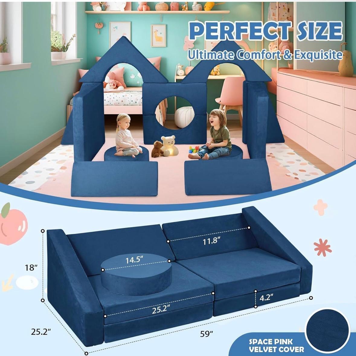 Modulares Kinderspielsofa Spiel- & Kuschellandschaft