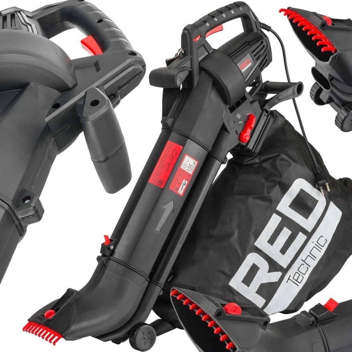3in1 Laubbläser Laubsauger Häcksler 3350W Garten