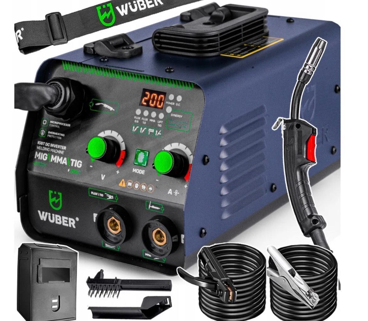 3in1 Inverter Schweißgerät MIG FLUX MMA TIG 200A