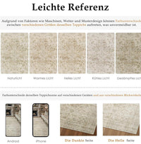 Vintage Teppich 200x300cm weich, rutschfest & pflegeleicht