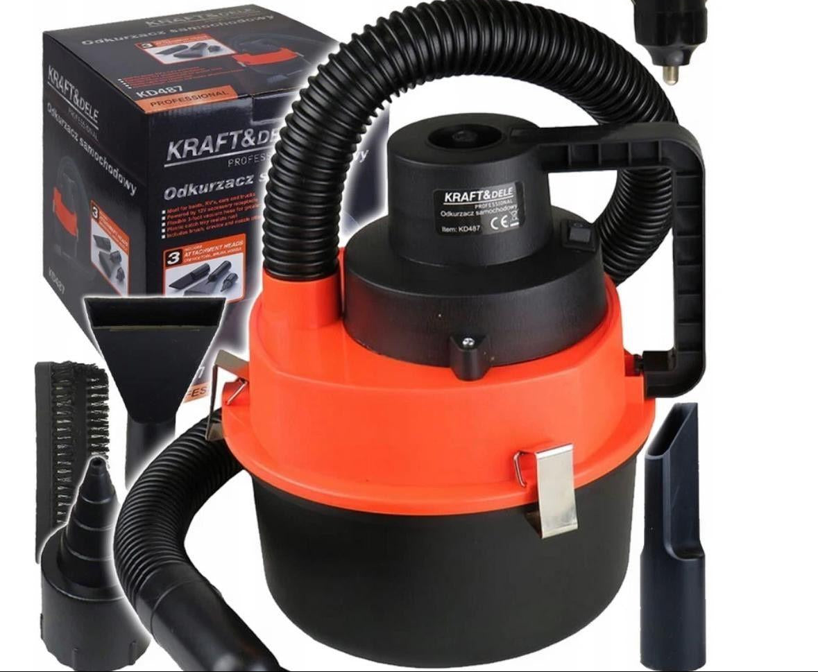 2in1 Auto-Staubsauger 12V Sauger & Luftpumpe 155W
