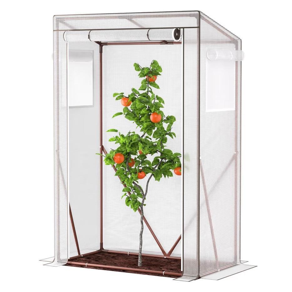 Tomaten Gewächshaus Mini Folienhaus