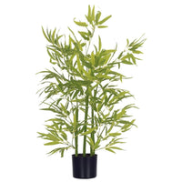 Künstliche Bambuspflanze 90cm Topfpflanze Deko Pflanze
